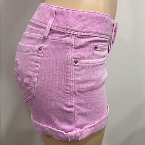 Lilly Pulitzer Pink Jean Shorts Size 8 - Picture 2 of 8
